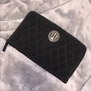 Vera Bradley turn lock wallet